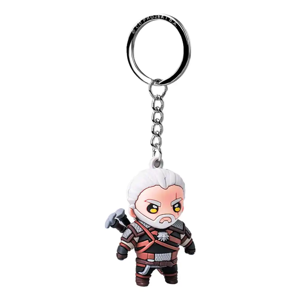 The Witcher III: Wild Hunt Vinyl Keychain Geralt of Rivia product photo