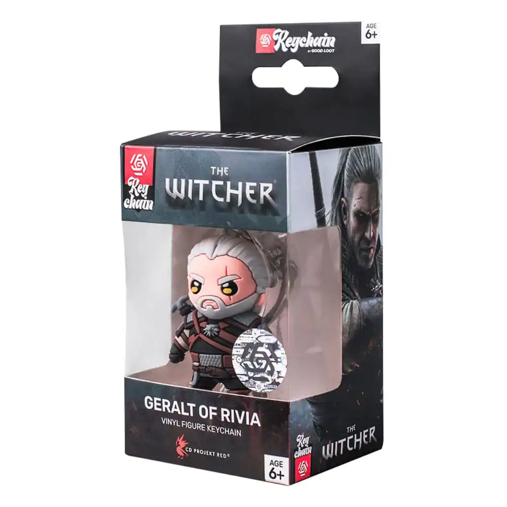 The Witcher III: Wild Hunt Vinyl Keychain Geralt of Rivia product photo