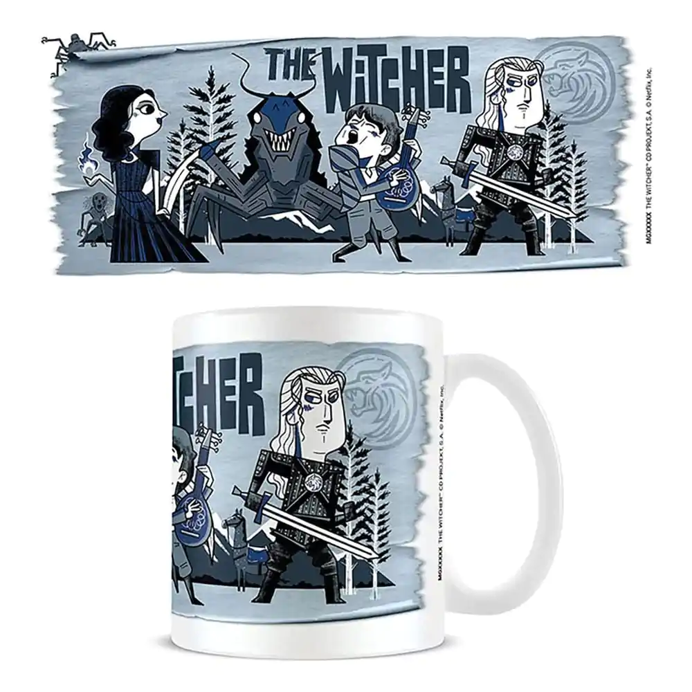 The Witcher Mug Illustrated Adventure termékfotó