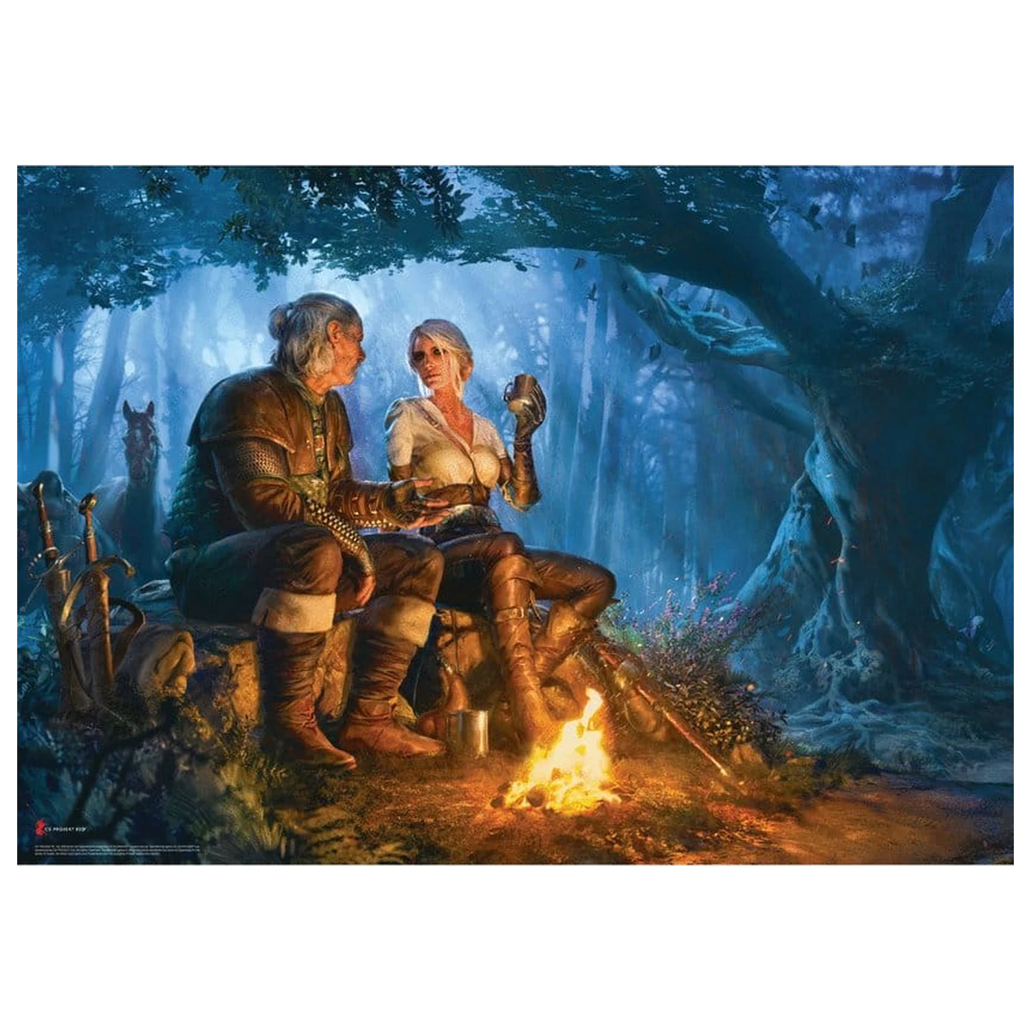 The Witcher Puzzle Journey of Ciri (1000 pieces) product photo