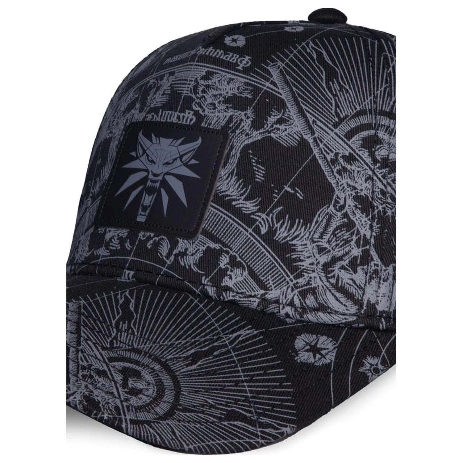 The Witcher Baseball Cap Logo Black product photo