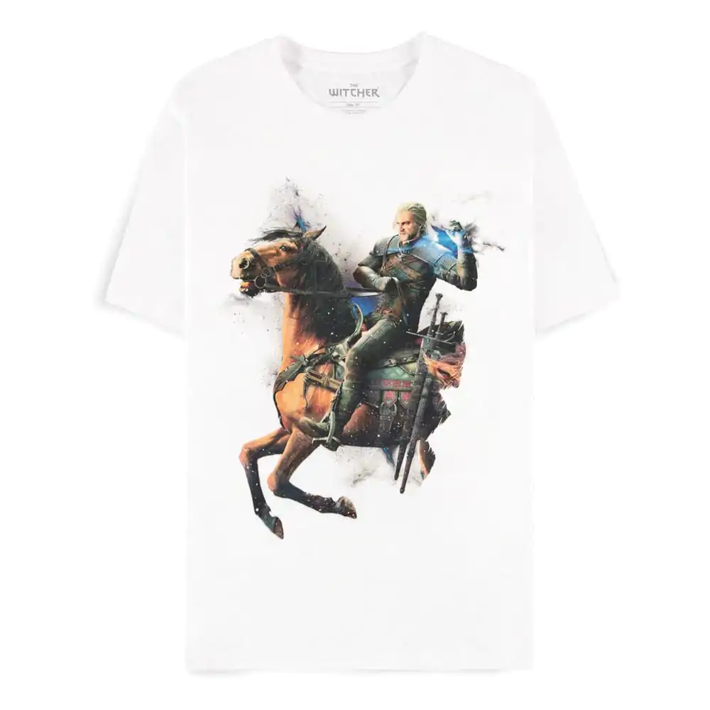 The Witcher T-Shirt Attack with Horse termékfotó