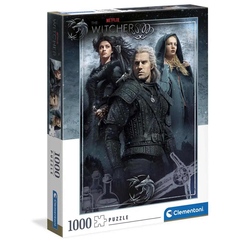The Witcher Jigsaw Puzzle Ciri, Yennefer &amp; Geralt (1000 pieces) product photo