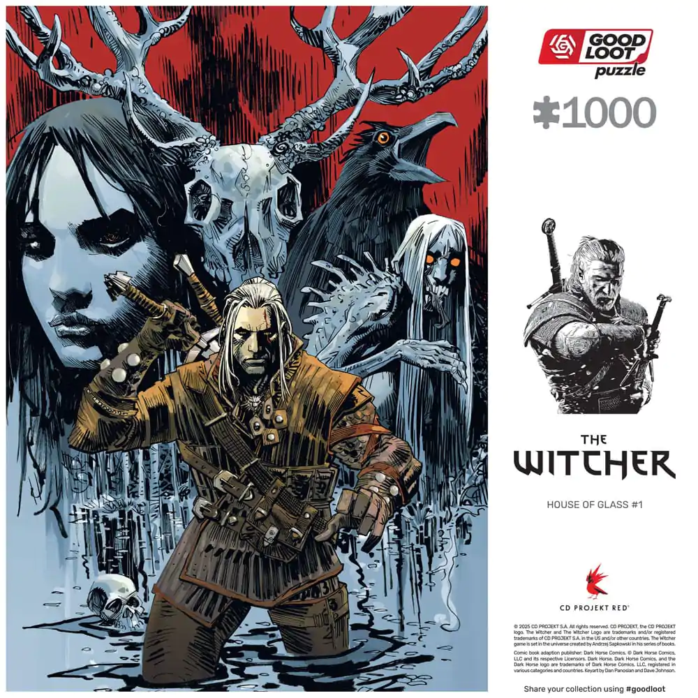 The Witcher Puzzle House of Glass (1000 pieces)  product photo