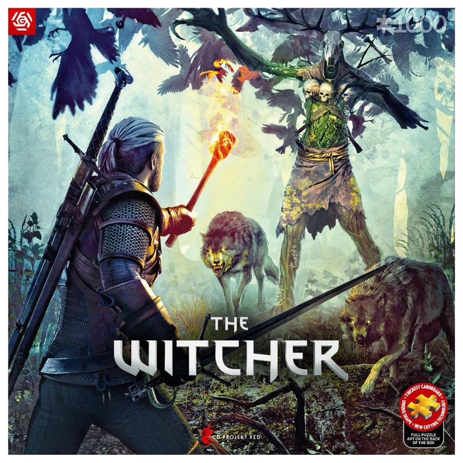 The Witcher Puzzle Leshen (1000 Pcs) product photo