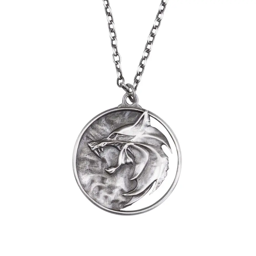 The Witcher Season 03 Replica 1/1 Necklace Wolf Medallion product photo