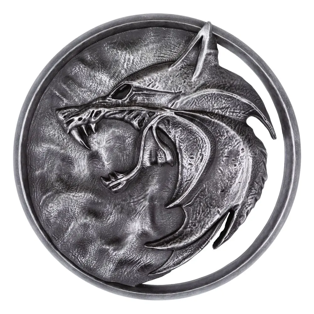 The Witcher Season 03 Replica Wall Plaque Wolf Medallion product photo