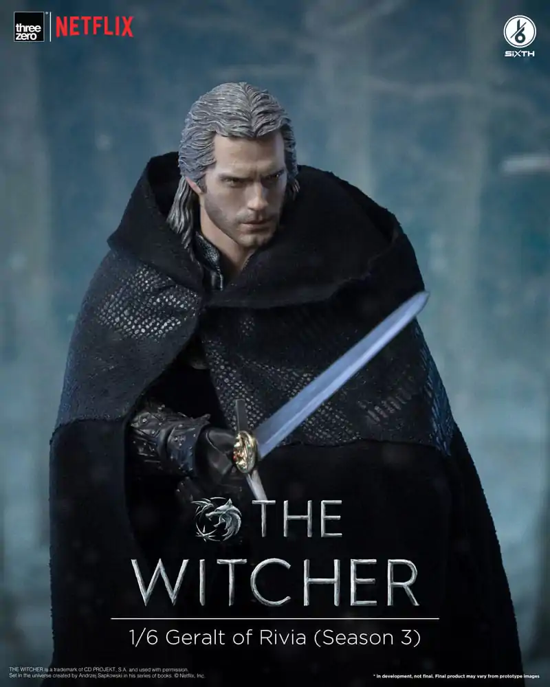 The Witcher Season 3 Action Figure 1/6 Geralt of Rivia 31 cm termékfotó