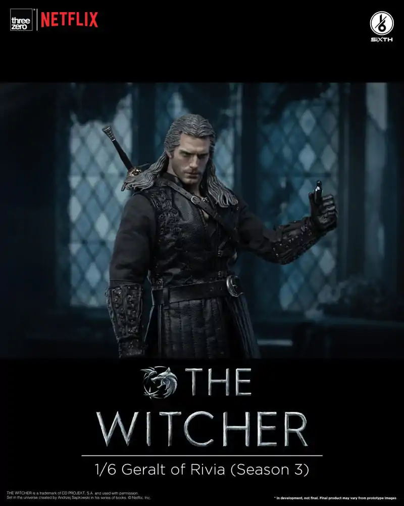 The Witcher Season 3 Action Figure 1/6 Geralt of Rivia 31 cm termékfotó