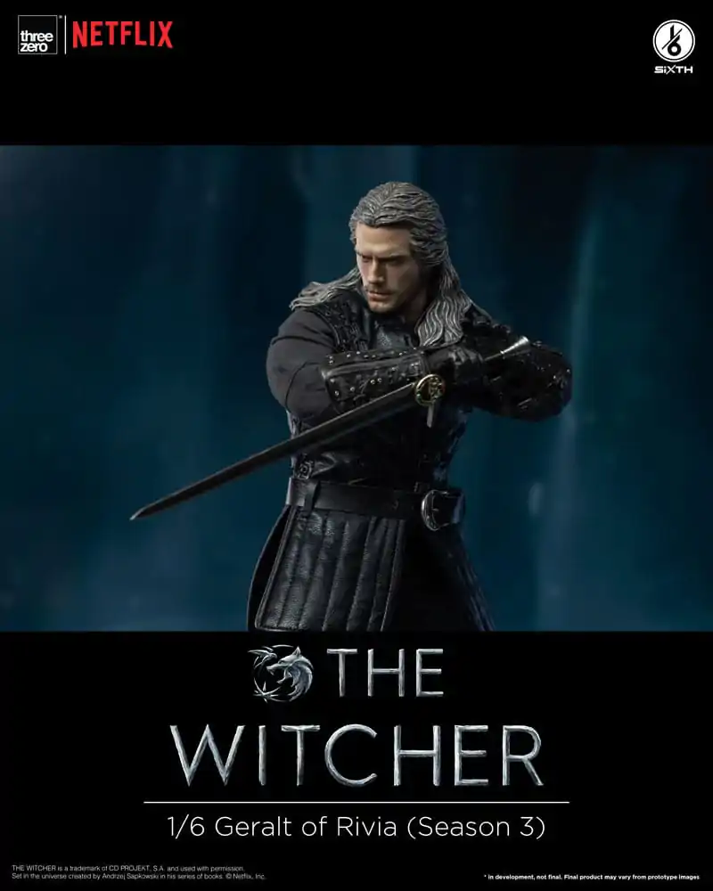 The Witcher Season 3 Action Figure 1/6 Geralt of Rivia 31 cm termékfotó