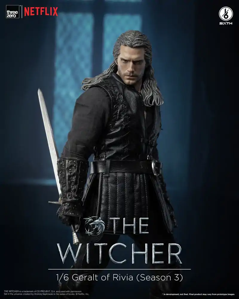 The Witcher Season 3 Action Figure 1/6 Geralt of Rivia 31 cm termékfotó