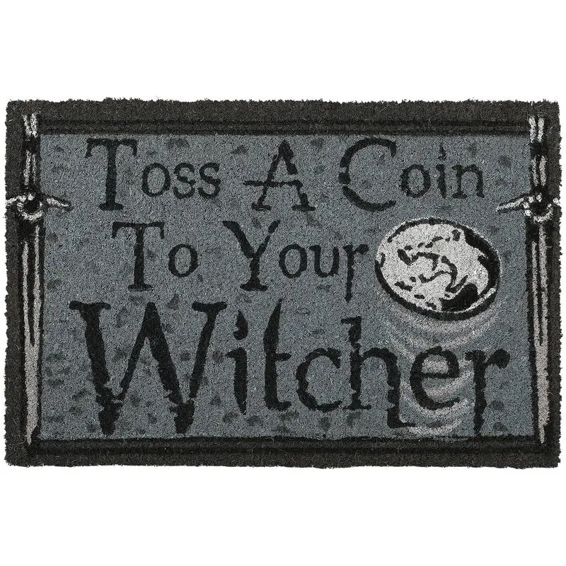 The Witcher Doormat Toss a Coin 40 x 60 cm termékfotó