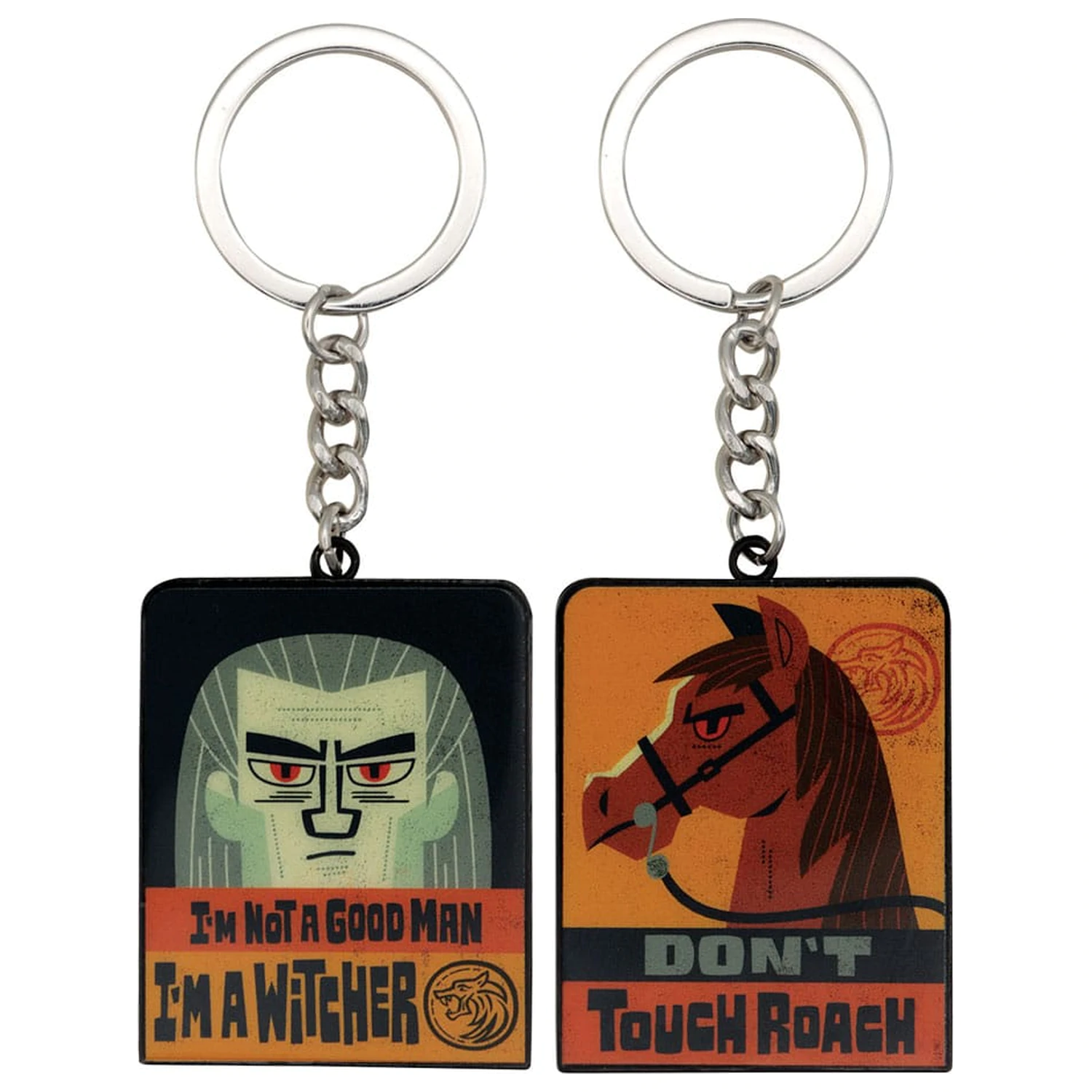 The Witcher Keychain Witcher & Roach Limited Edition           product photo