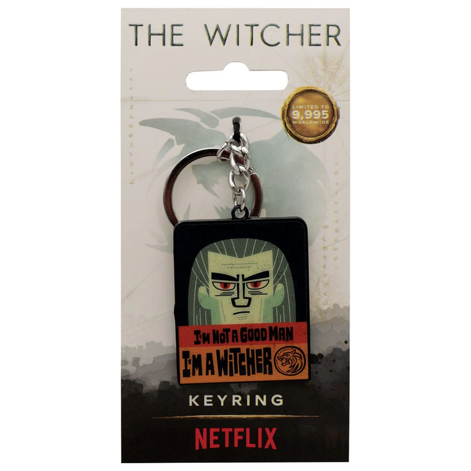 The Witcher Keychain Witcher & Roach Limited Edition           product photo