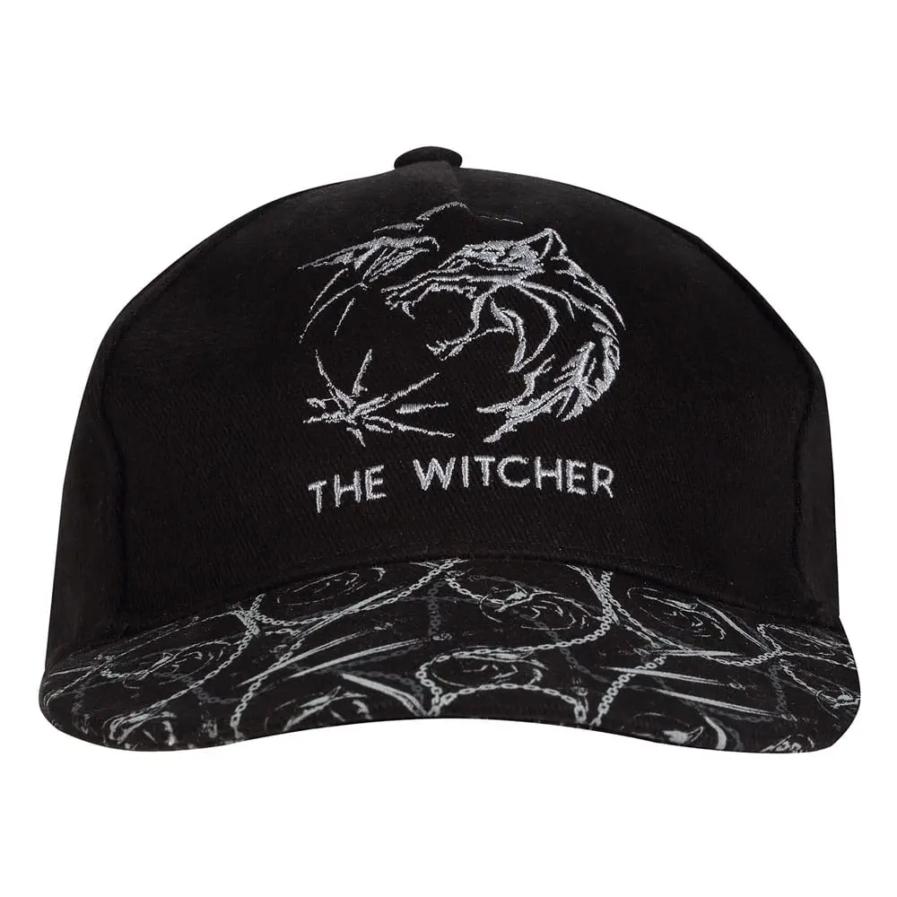 The Witcher Snapback Cap Wolf Logo product photo