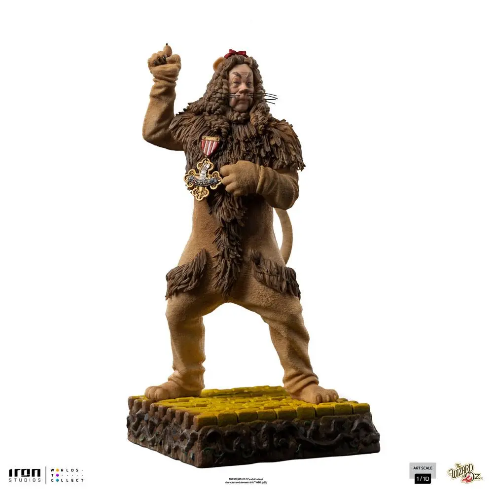 The Wizard of Oz Art Scale Statue 1/10 Cowardly Lion 20 cm product photo
