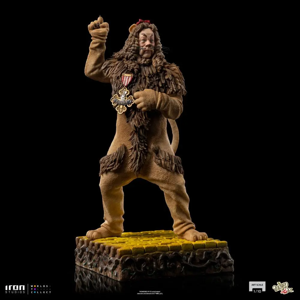 The Wizard of Oz Art Scale Statue 1/10 Cowardly Lion 20 cm product photo