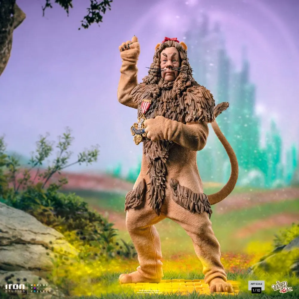 The Wizard of Oz Art Scale Statue 1/10 Cowardly Lion 20 cm product photo