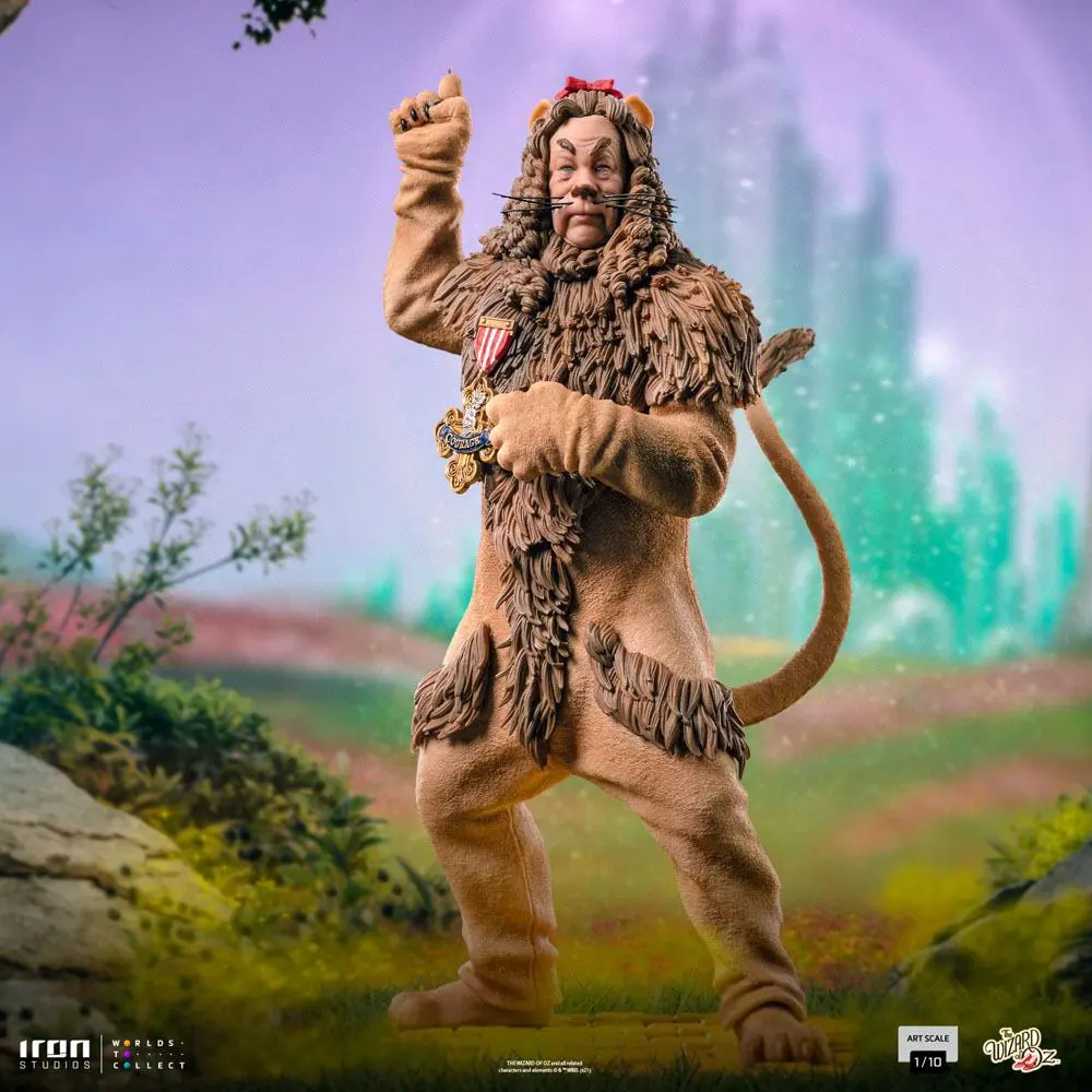 The Wizard of Oz Art Scale Statue 1/10 Cowardly Lion 20 cm product photo