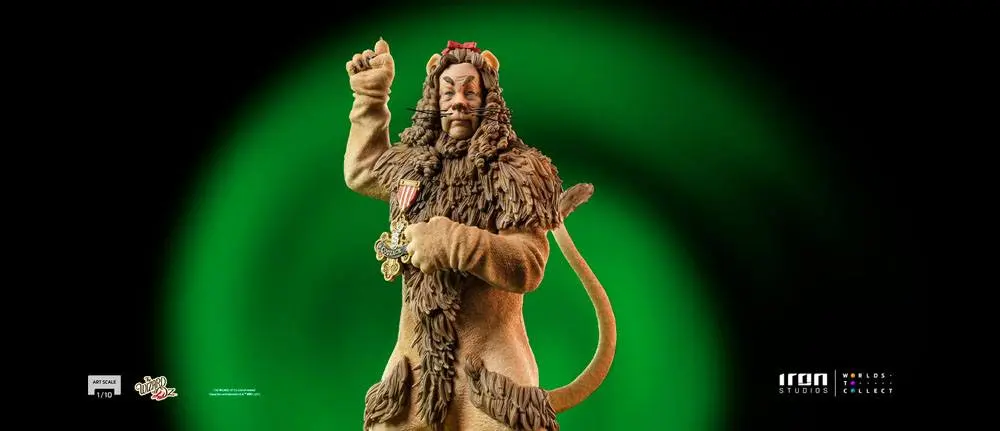 The Wizard of Oz Art Scale Statue 1/10 Cowardly Lion 20 cm product photo