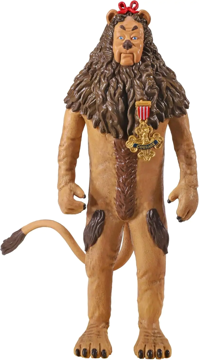 The Wizard of Oz Bendyfigs Bendable Figure Cowardly Lion (with his Badge of Courage) 19 cm product photo