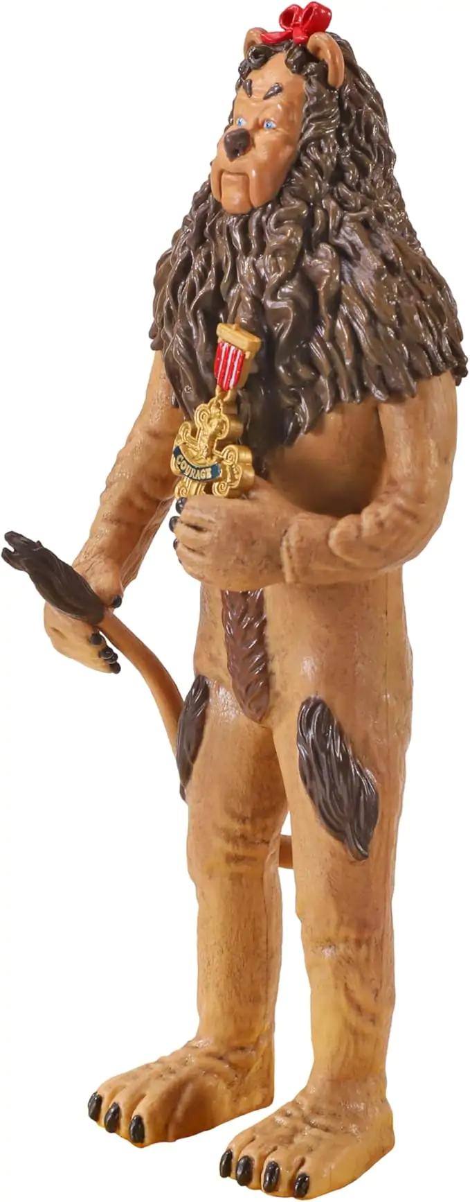 The Wizard of Oz Bendyfigs Bendable Figure Cowardly Lion (with his Badge of Courage) 19 cm product photo