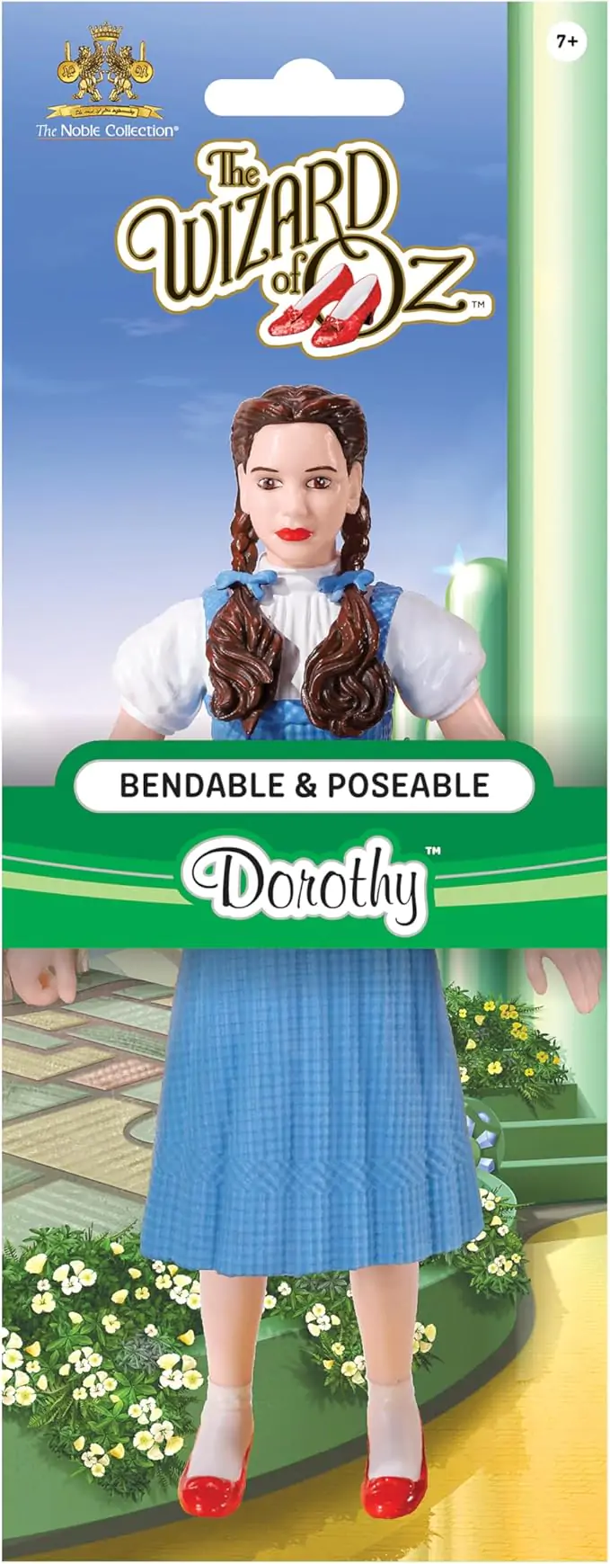 The Wizard of Oz Bendyfigs Bendable Figure Dorothy (with Toto in his basket) 19 cm product photo