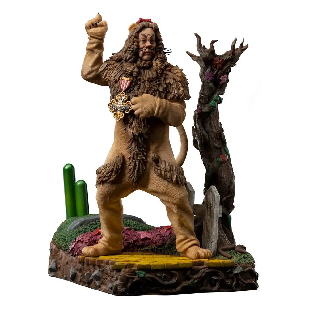 The Wizard of Oz Deluxe Art Scale Statue 1/10 Cowardly Lion 20 cm termékfotó