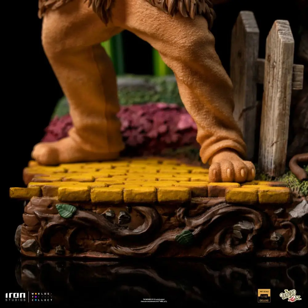 The Wizard of Oz Deluxe Art Scale Statue 1/10 Cowardly Lion 20 cm termékfotó