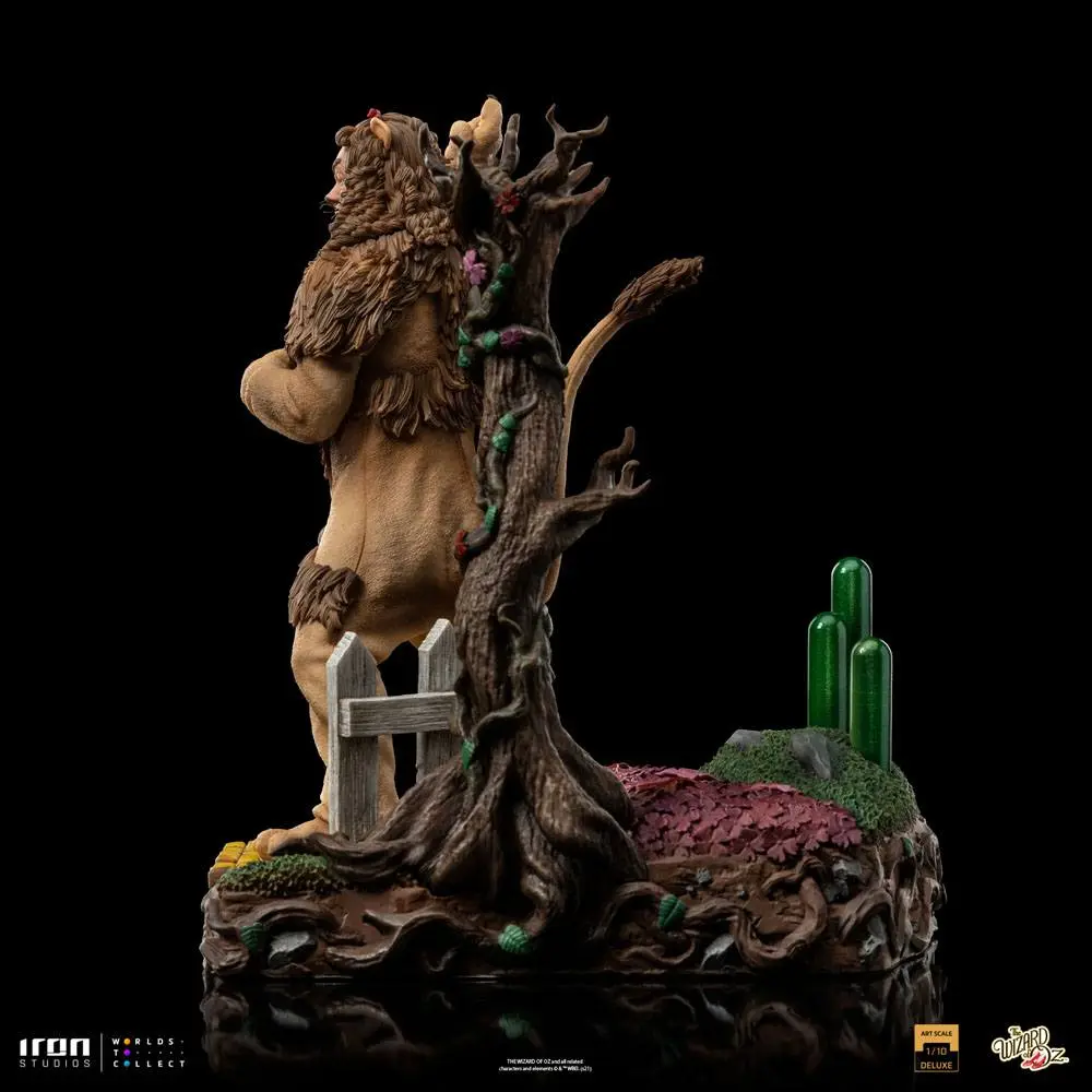 The Wizard of Oz Deluxe Art Scale Statue 1/10 Cowardly Lion 20 cm termékfotó