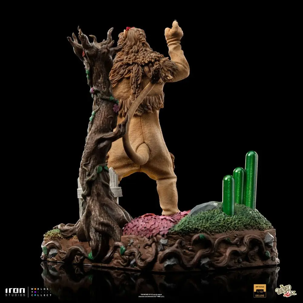 The Wizard of Oz Deluxe Art Scale Statue 1/10 Cowardly Lion 20 cm termékfotó