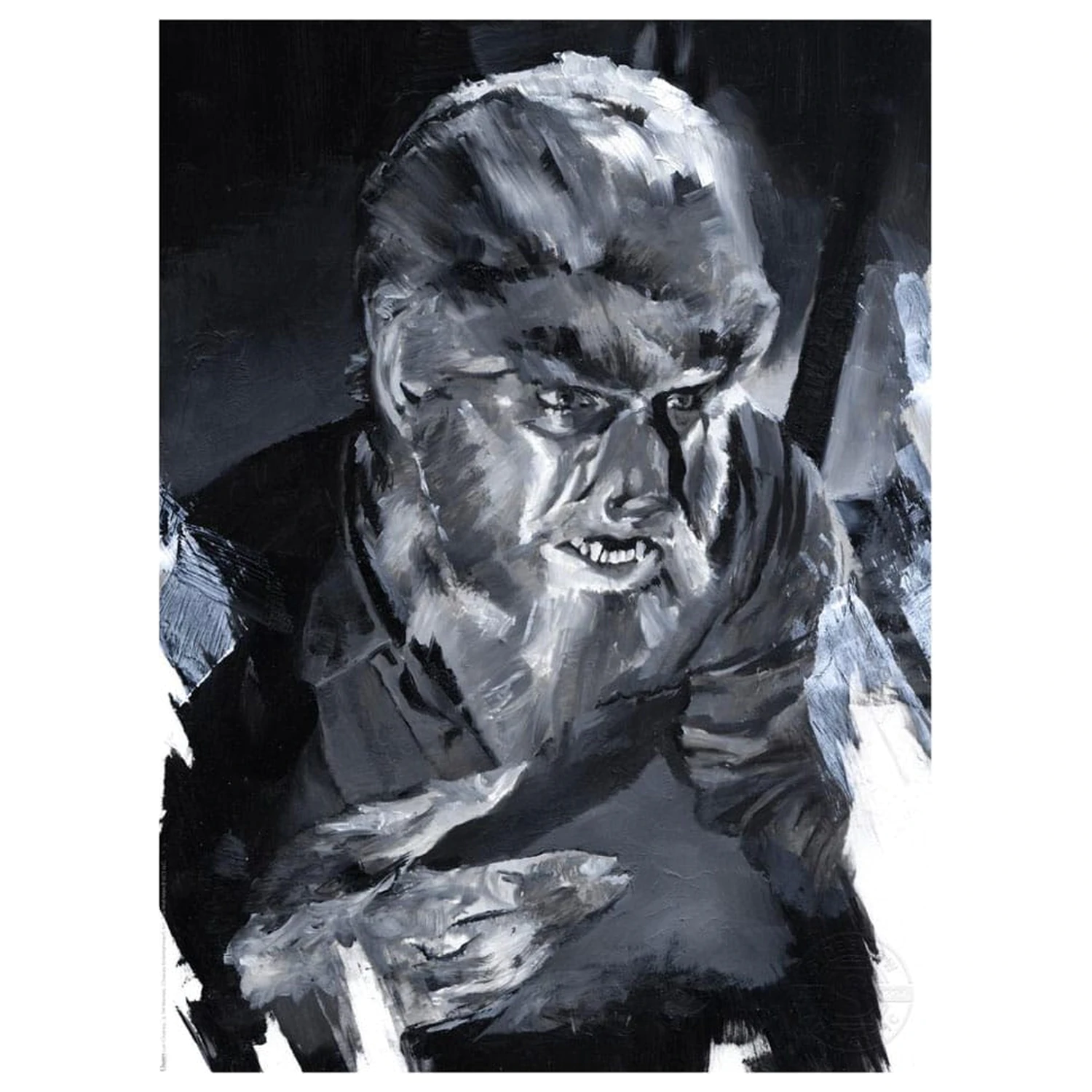 The Wolf Man Art Print The Wolf Man by Chris Valentine 41 x 31 cm - unframed product photo