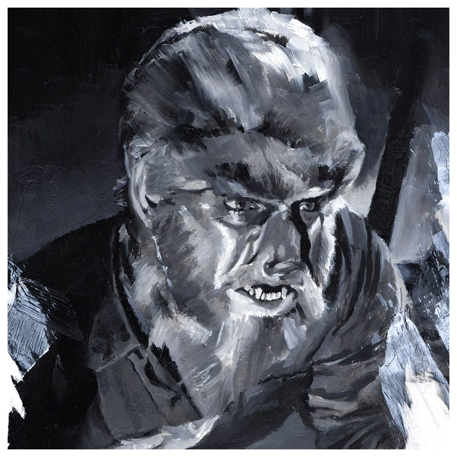 The Wolf Man Art Print The Wolf Man by Chris Valentine 41 x 31 cm - unframed product photo