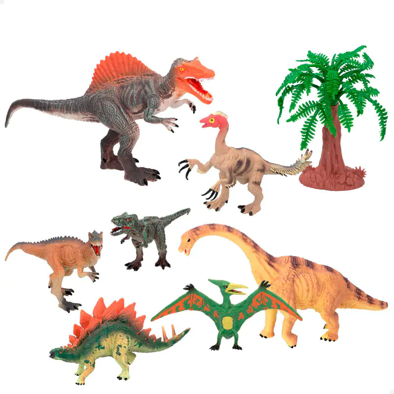 The World Dinosaurs figure 8pcs product photo
