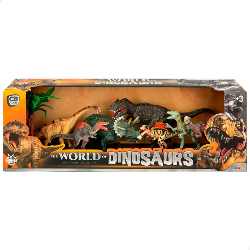 The World Dinosaurs figure 8pcs product photo