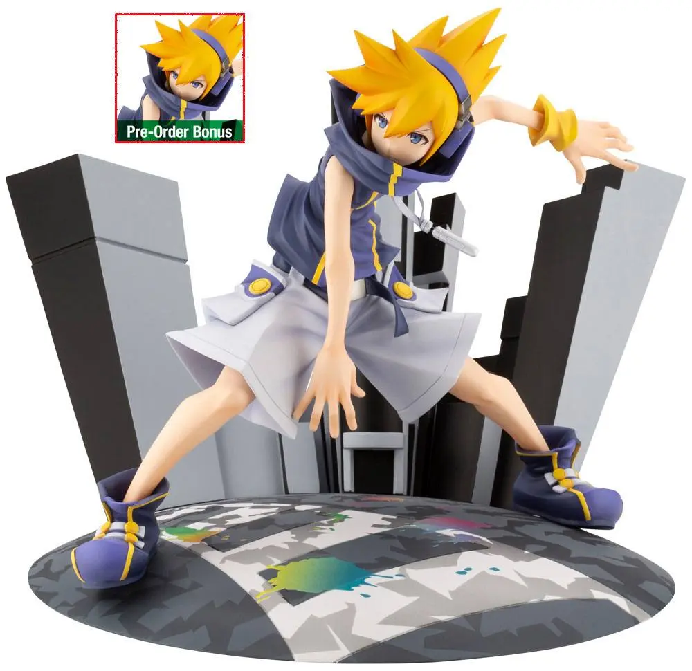 The World Ends with You The Animation ARTFXJ Statue 1/8 Neku Bonus Edition 17 cm product photo