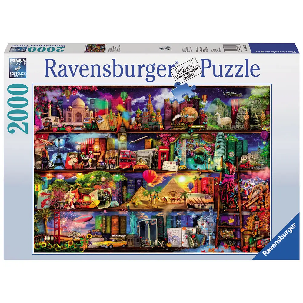 The World Of Books puzzle 2000pcs product photo