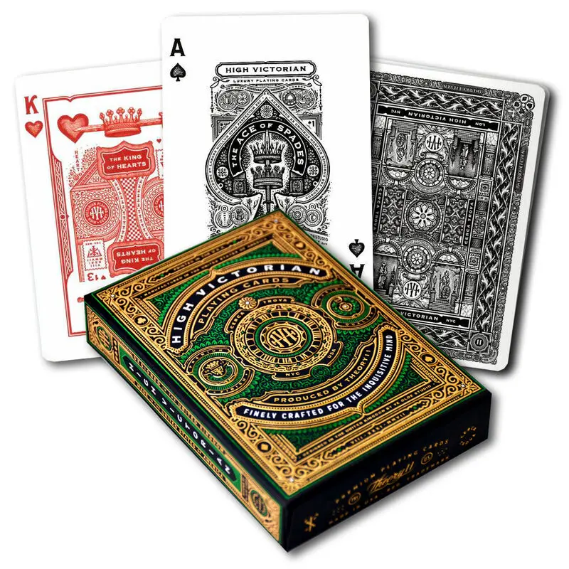 Theory High Victorian Green Poker Deck of Cards product photo