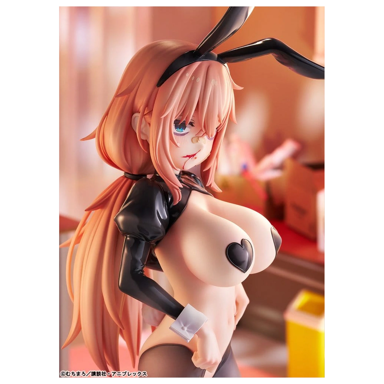 There is Also a Hole in the Student Organization! PVC Figure 1/5 Komaro Michinoku Reverse Bunny Ver. 34 cm product photo