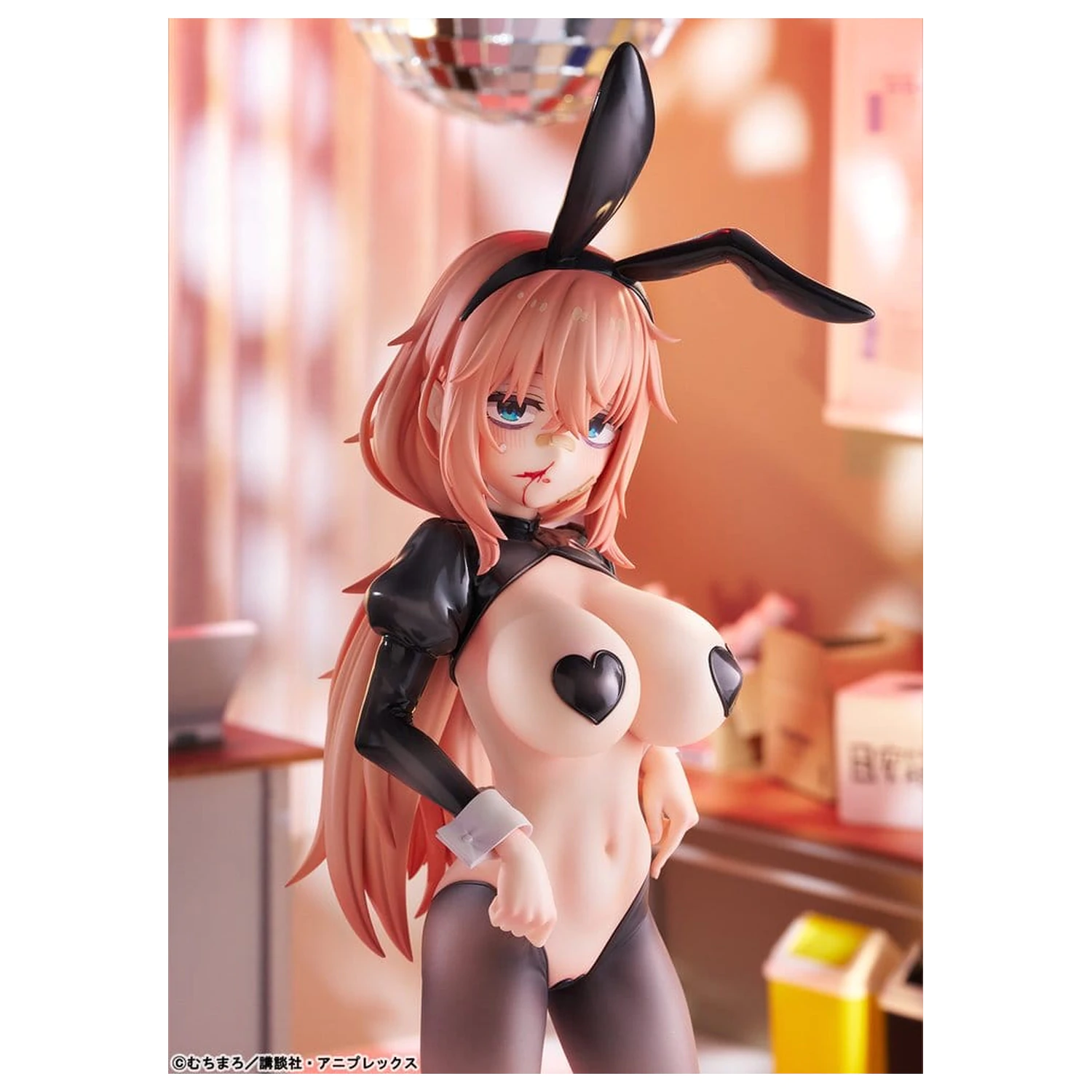 There is Also a Hole in the Student Organization! PVC Figure 1/5 Komaro Michinoku Reverse Bunny Ver. 34 cm product photo