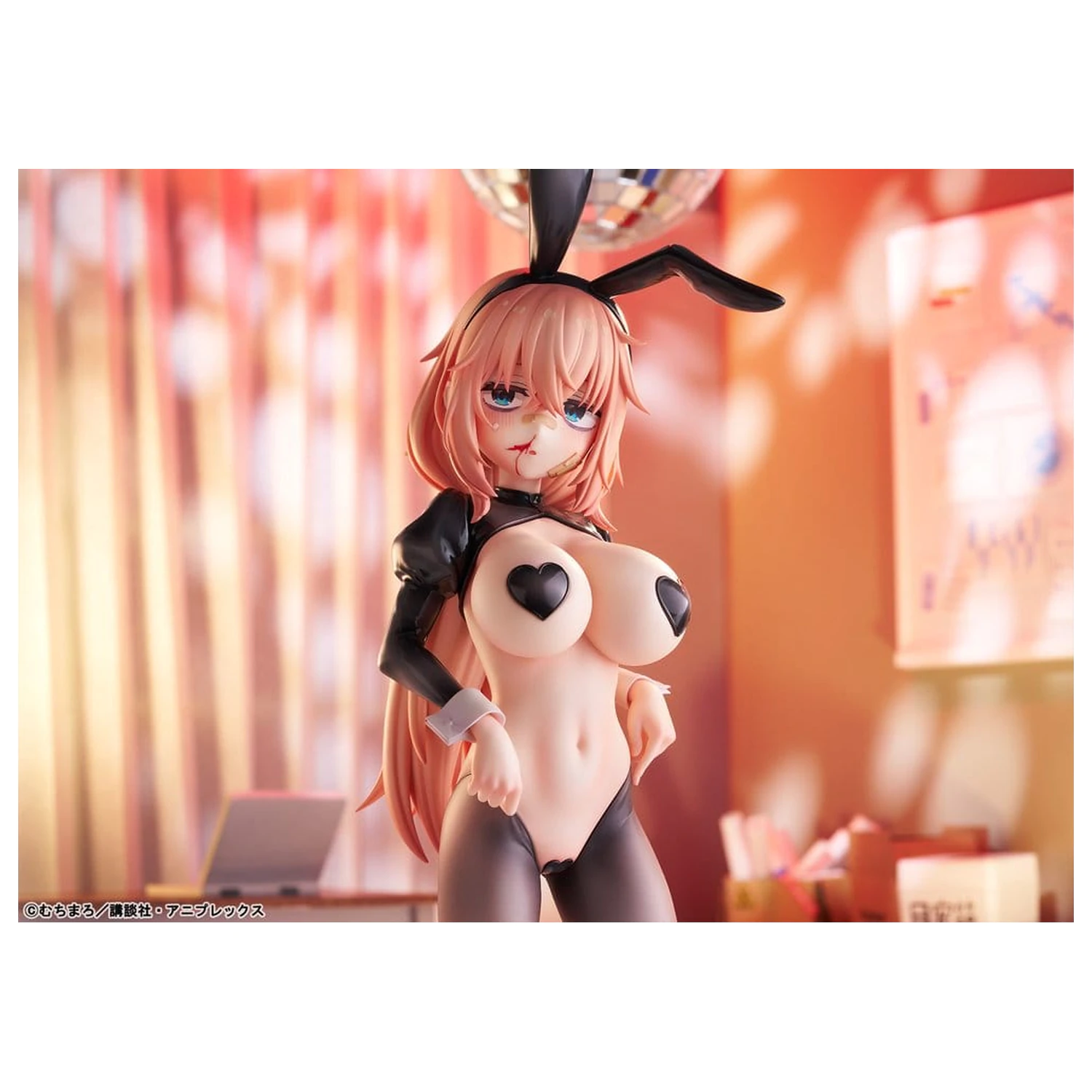 There is Also a Hole in the Student Organization! PVC Figure 1/5 Komaro Michinoku Reverse Bunny Ver. 34 cm product photo