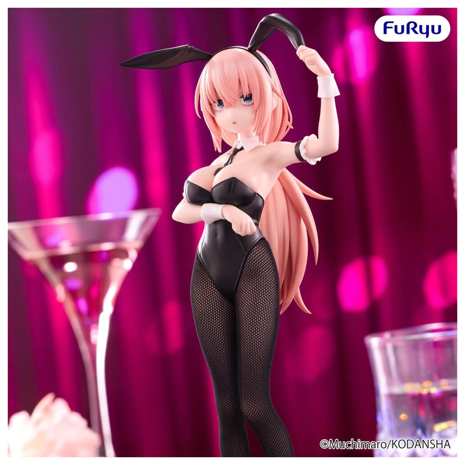 There Is Also a Hole in the Student Organization! BiCute Bunnies PVC Figure Komaro Michinoku 23 cm product photo
