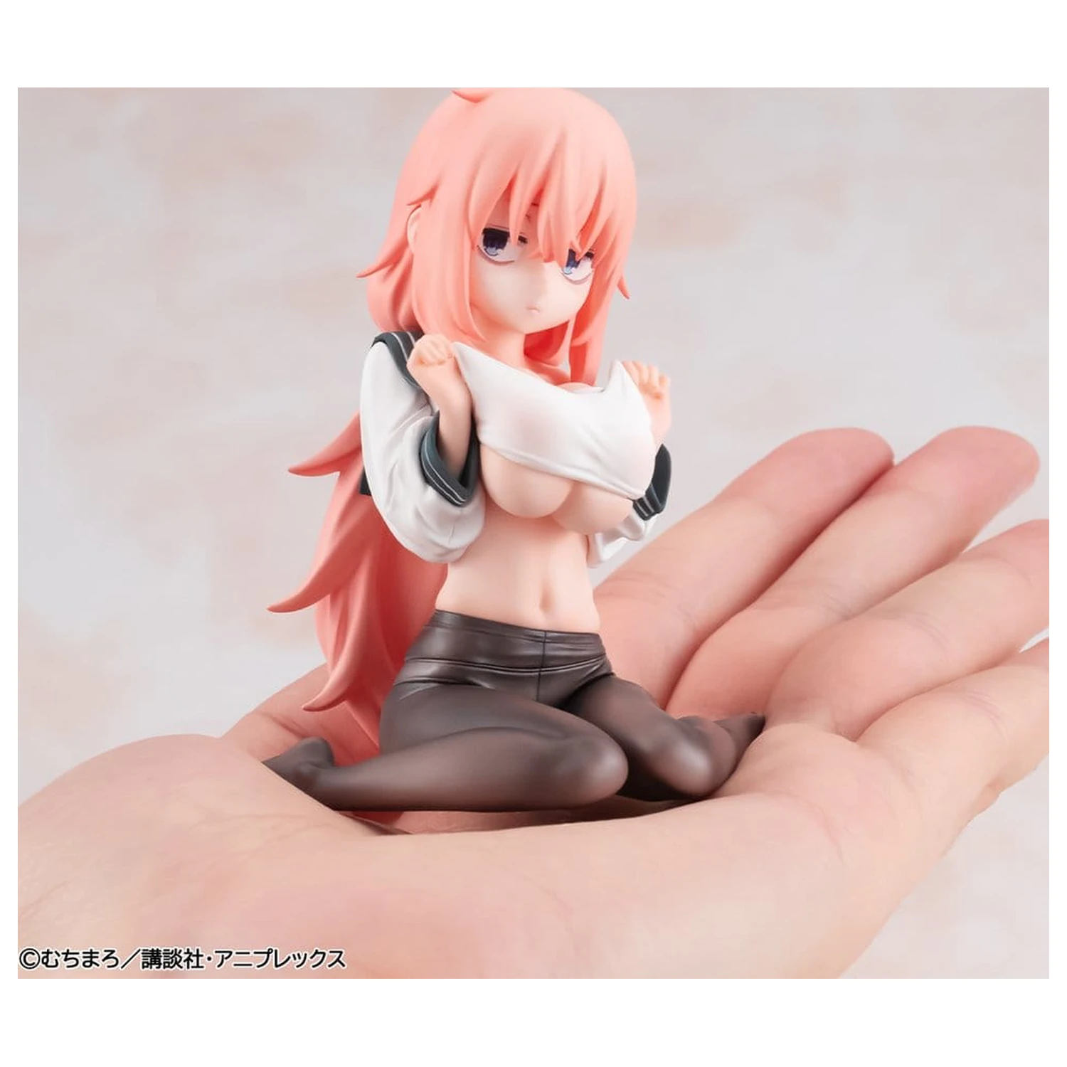 There is also a hole in the student organization! Melty Princess PVC Figure Komaro 8 cm Palm Size product photo