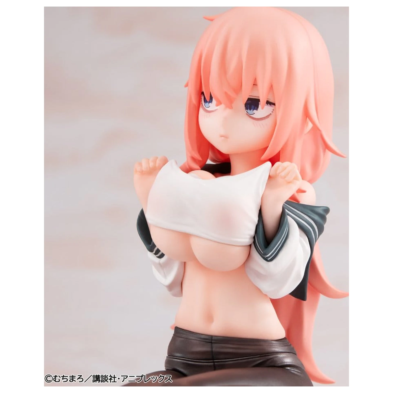 There is also a hole in the student organization! Melty Princess PVC Figure Komaro 8 cm Palm Size product photo