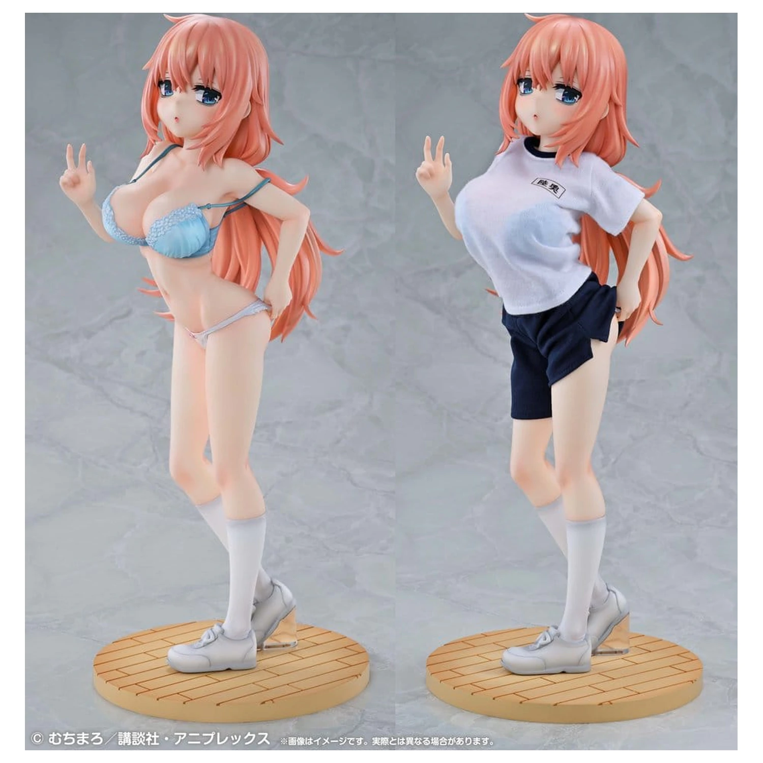 There is Also a Hole in the Student Organization! Re?Dress PVC Figure 1/4 Komaro Michinoku P.E. Uniform Ver. 38 cm product photo