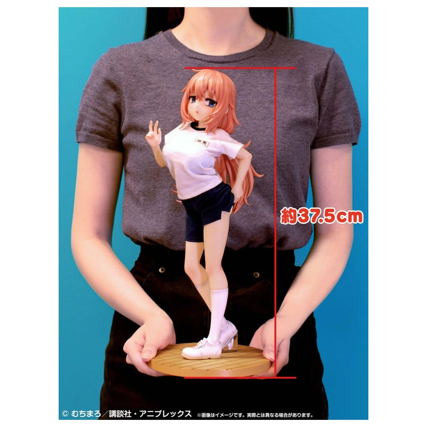 There is Also a Hole in the Student Organization! Re?Dress PVC Figure 1/4 Komaro Michinoku P.E. Uniform Ver. 38 cm product photo