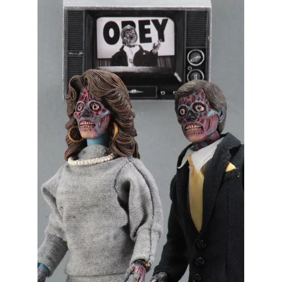 They Live Retro Action Figure 2-Pack Aliens 20 cm termékfotó