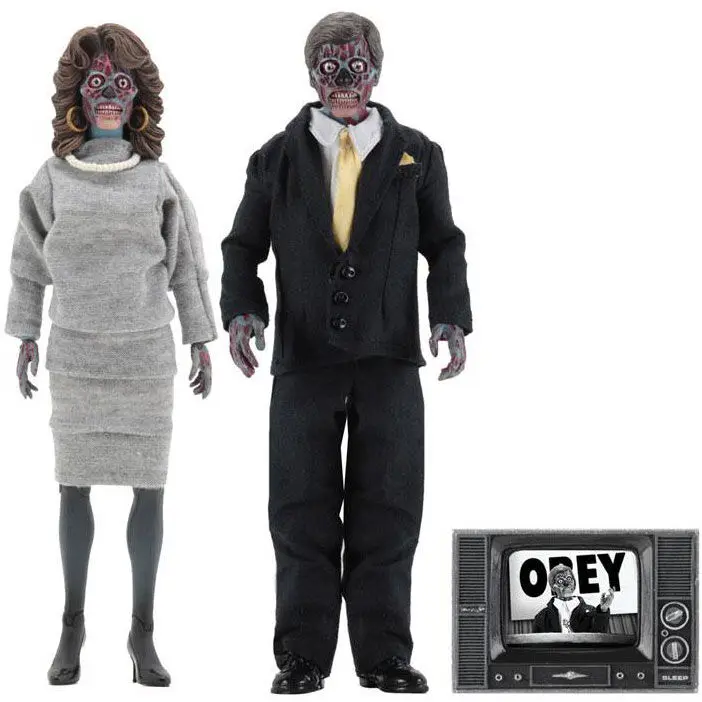 They Live Retro Action Figure 2-Pack Aliens 20 cm termékfotó