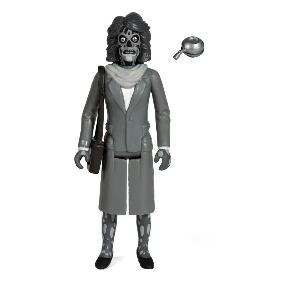 They Live ReAction Action Figure Female Ghoul (Black &amp; White) 10 cm product photo
