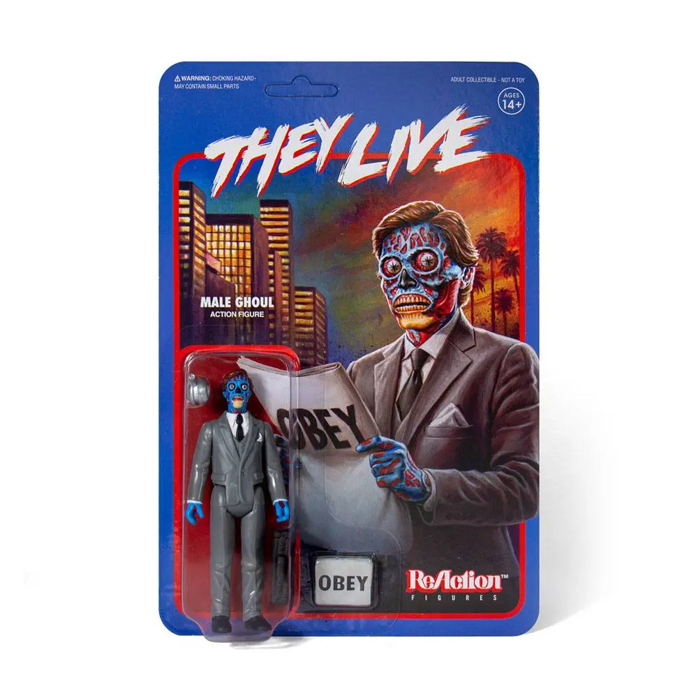 They Live ReAction Action Figure Male Ghoul 10 cm termékfotó